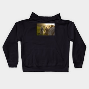 Chasing the sunset Spinoni Kids Hoodie